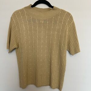 Anna Gray Vintage Women's Sweater in Tan Size M